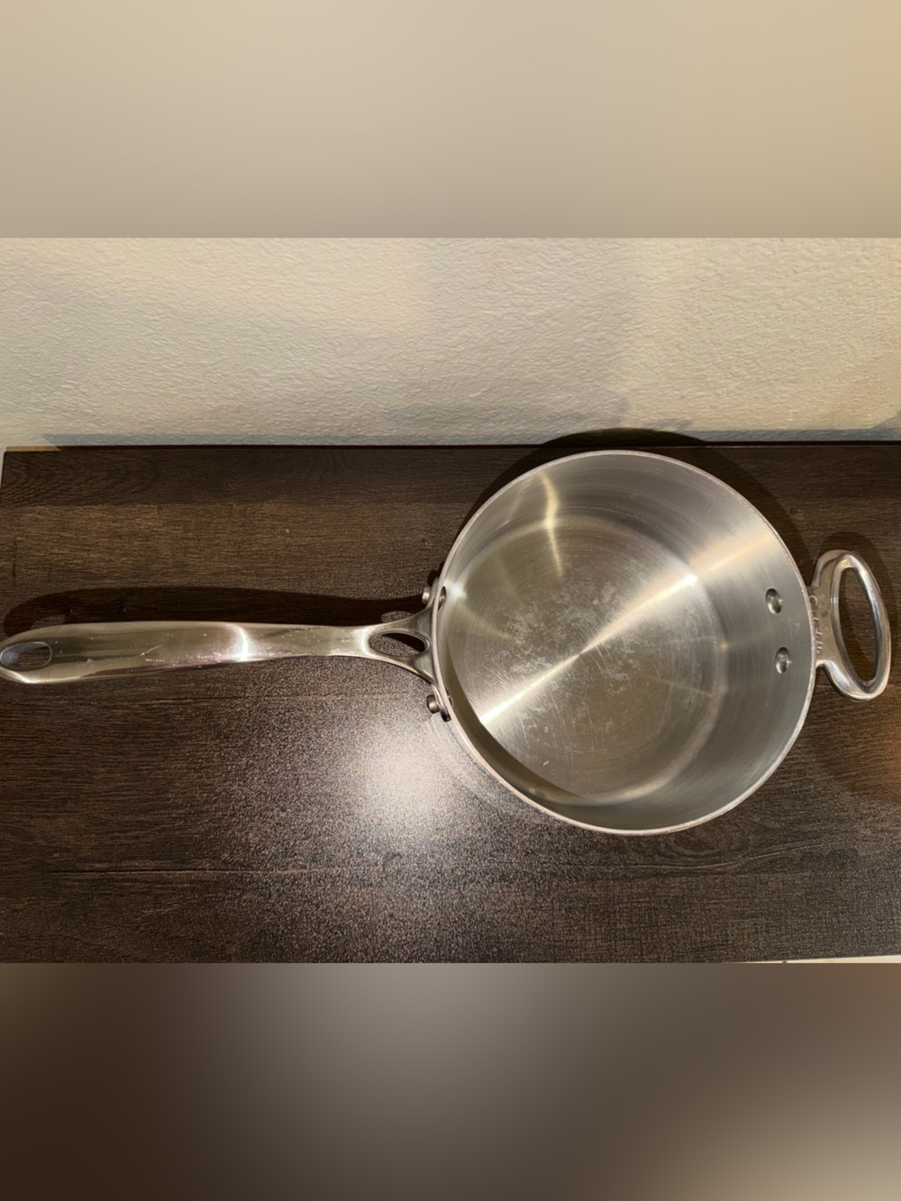 Sur La Table 8” Stainless Steel Chef Pan Saucepan with Helper Handle